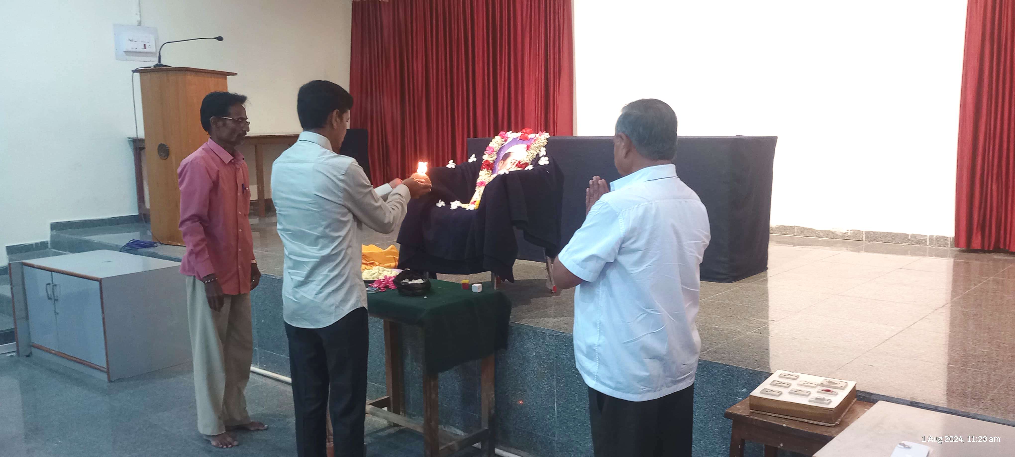 Celebration of 103rd Birth Anniversary of Late Shri Mahadevappa Rampure